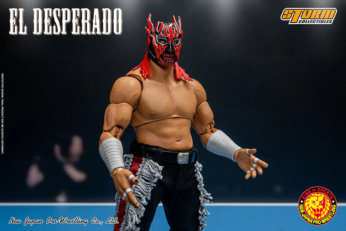 Storm Collectibles アクションフィギュア エル・デスペラード ブラック×レッドver. - Image 6