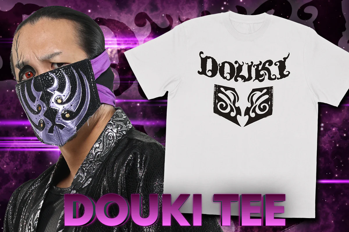 DOUKI「MASK」Tシャツ(ホワイト) - Image 3