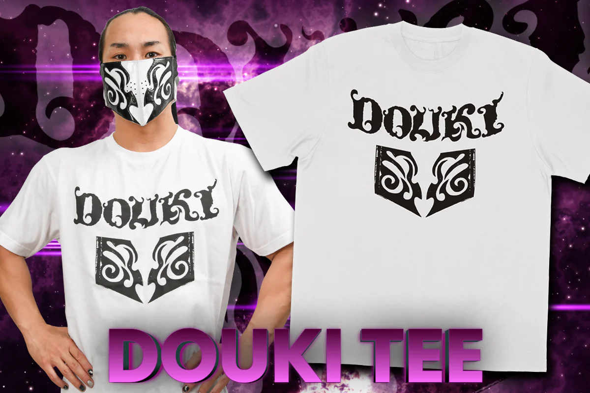 DOUKI「MASK」Tシャツ(ホワイト) - Image 4