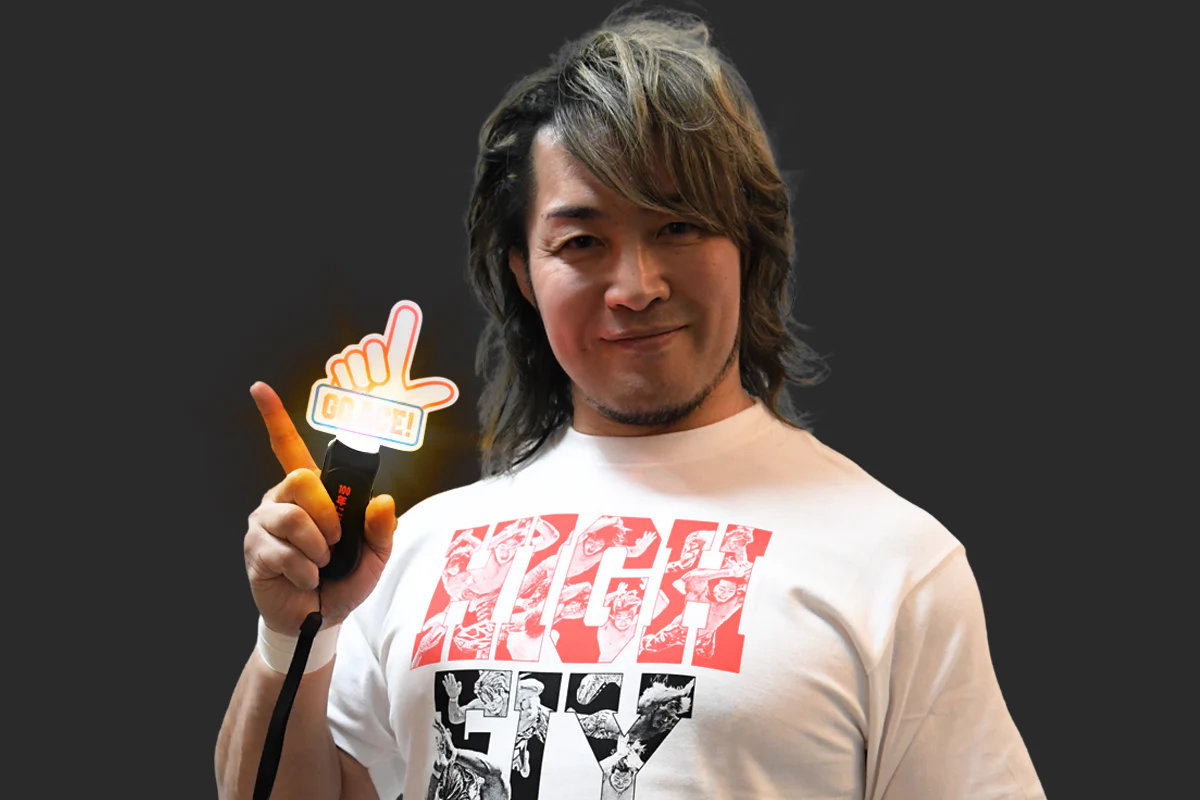 棚橋弘至「GO ACE!」ダイカットアクリルペンライト(100年に一人の逸材) - Image 5